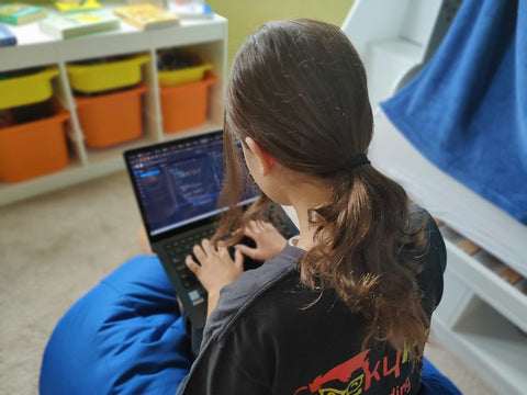 Kid coding inPython